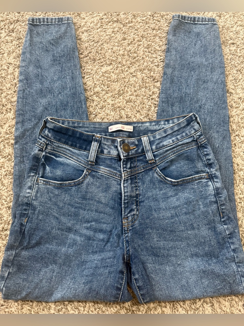 SO - RETRO 80 HIGH RISE CURVY JEGGING | SKINNY JEANS | SIZE 5 / 27W